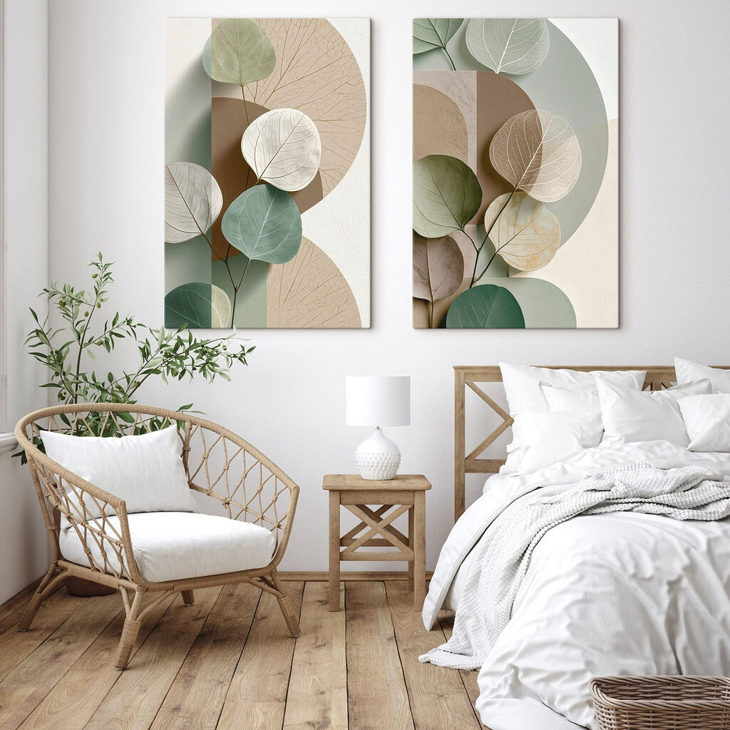 Collage of leaves Collage of leaves