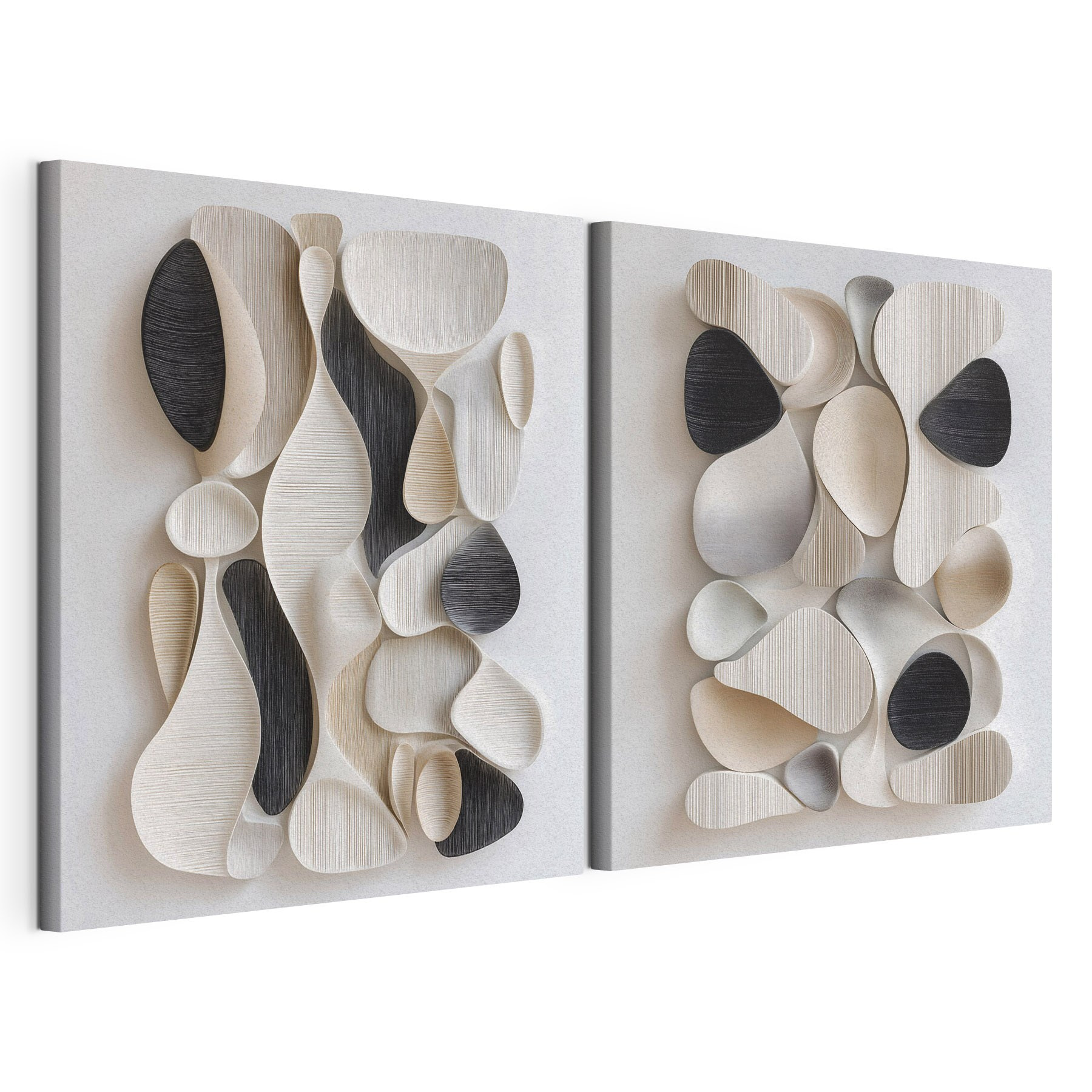 Collage of different shapes