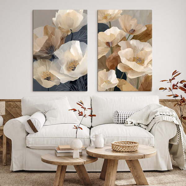 Collage of flowers Collage of flowers
