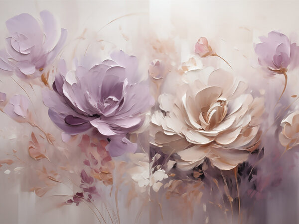 Blossoms in soft, dreamy colors Blossoms in soft, dreamy colors