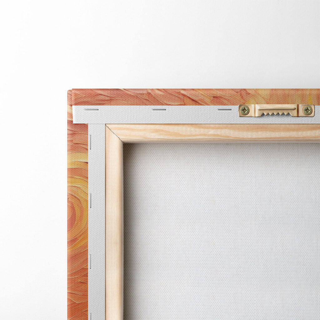 Painting of a road and mountains Painting of a road and mountains