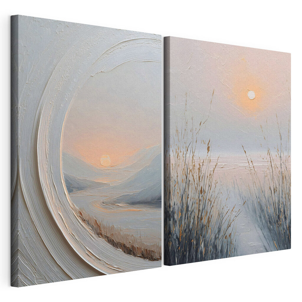 Painting of a landscape Painting of a landscape