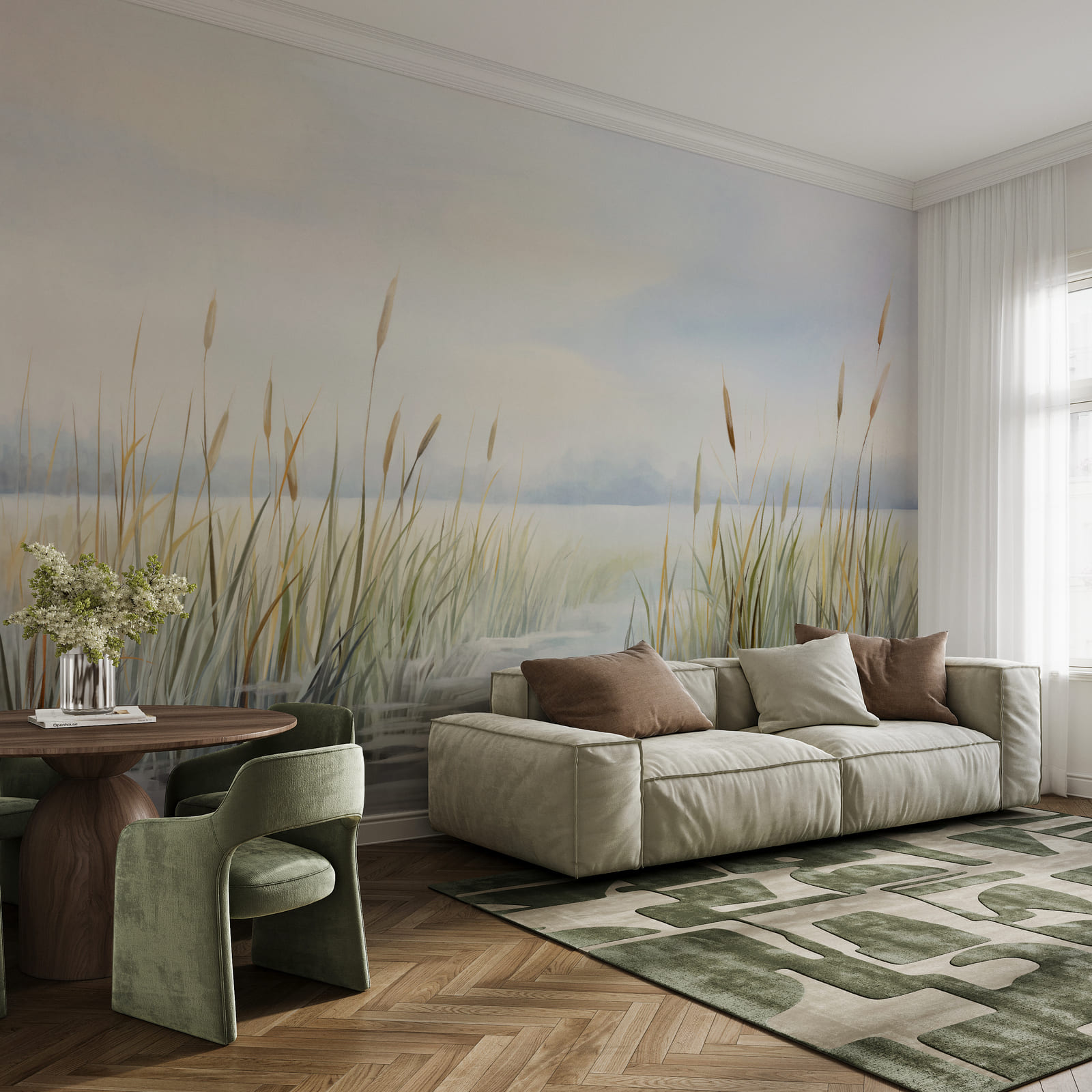 Obraz przedstawiający bagno Obraz przedstawiający bagno