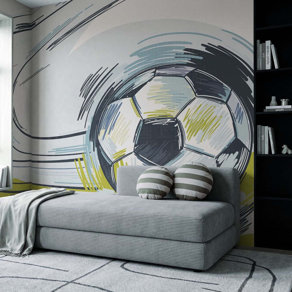 Piłka do futbolu w ruchu Piłka do futbolu w ruchu