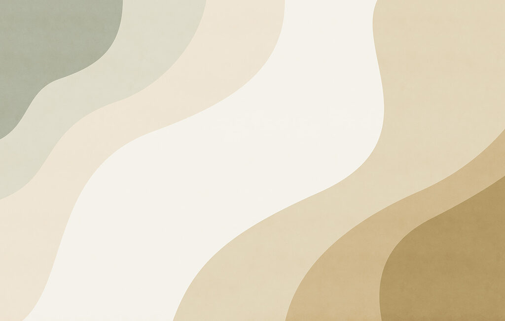 White and tan wavy lines White and tan wavy lines