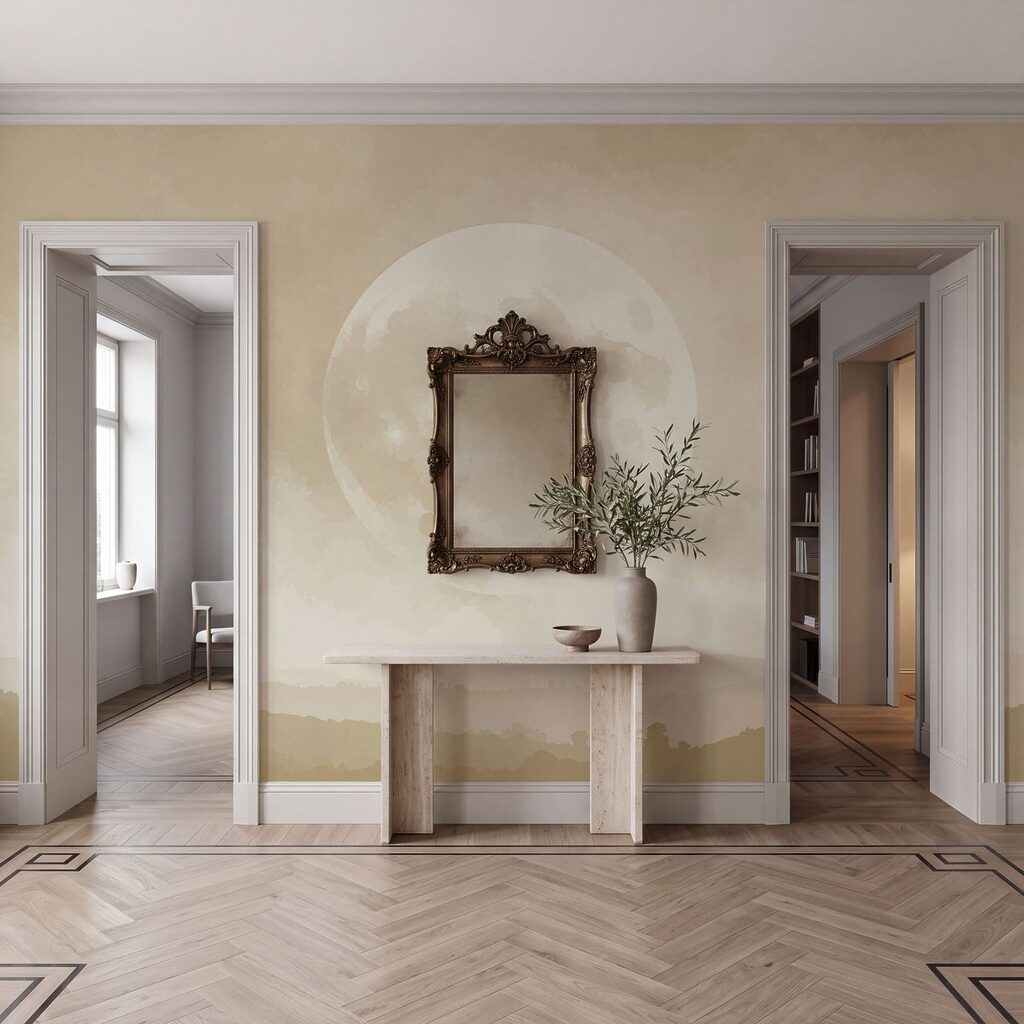 Księżyc na niebie
