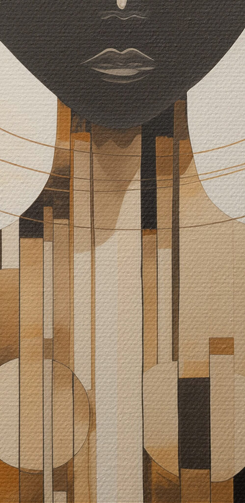 Ethereal forms in harmonious composition