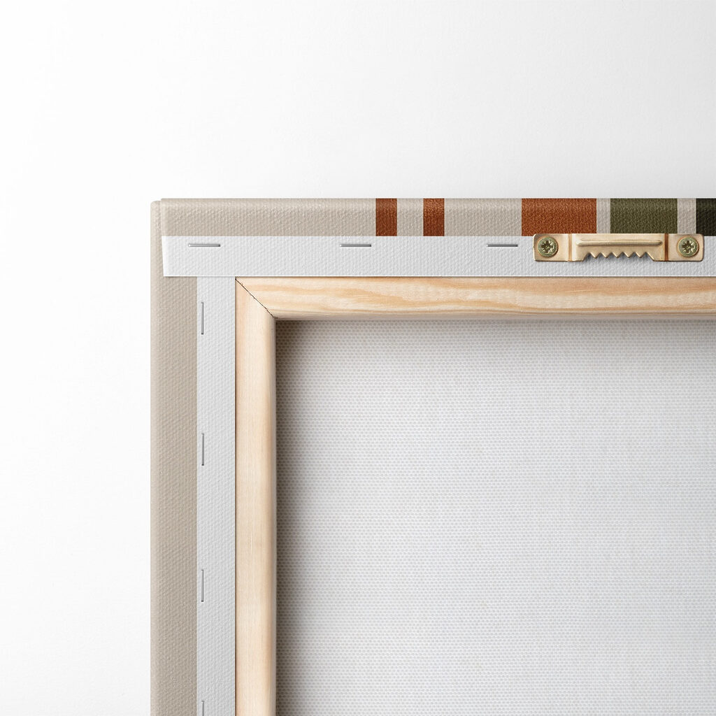 - Abstract forms in earthy tones