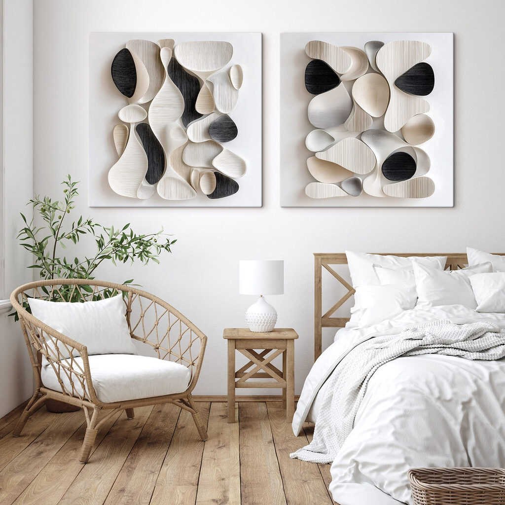 Collage of different shapes