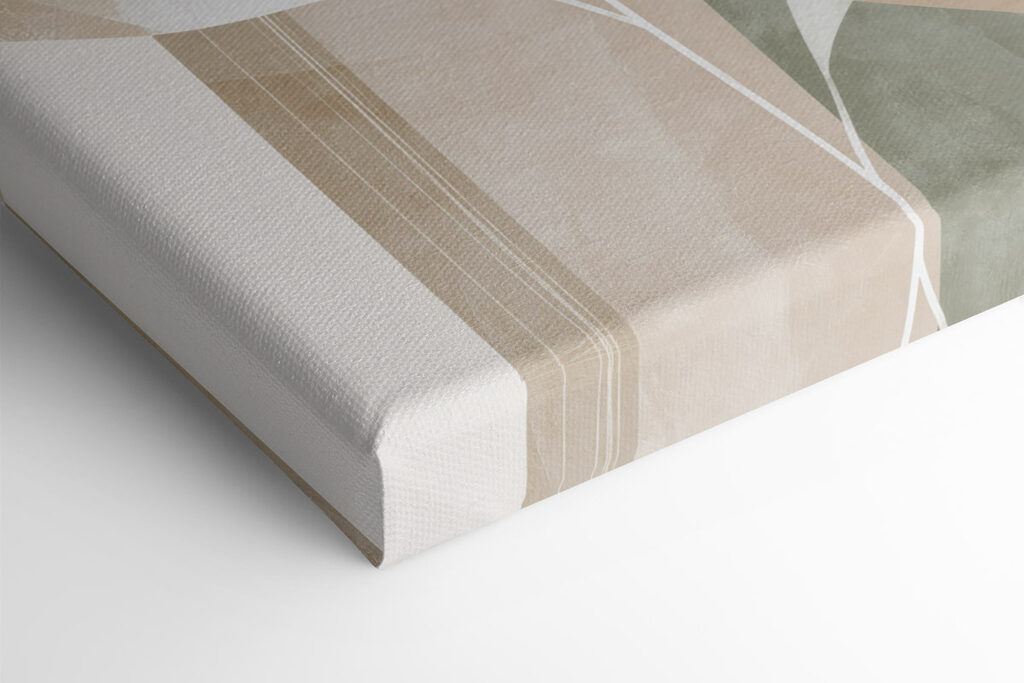 Nature-inspired abstract botanical design