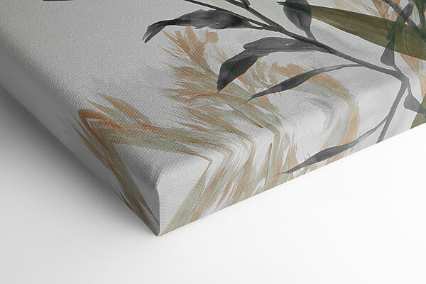 Painting of leaves and plants Painting of leaves and plants