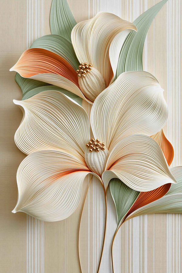 Beautiful floral design with soft colors Beautiful floral design with soft colors