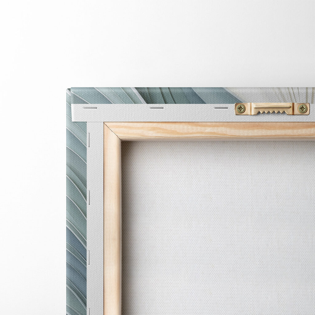 Gentle waves of paper art