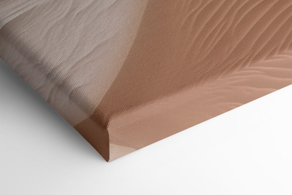 Sand dunes with waves