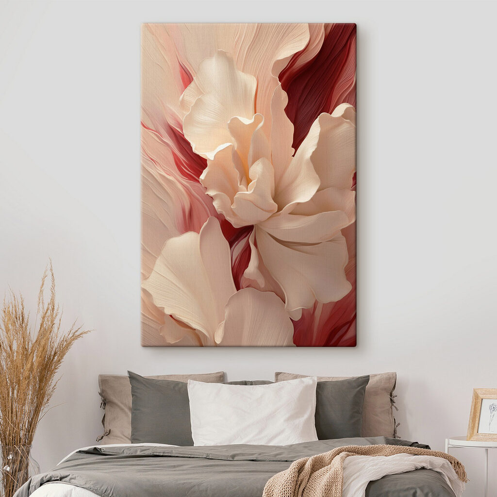 Delicate petals in soft hues