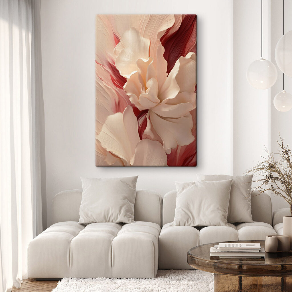 Delicate petals in soft hues