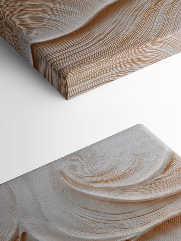 Flowing patterns in soft hues