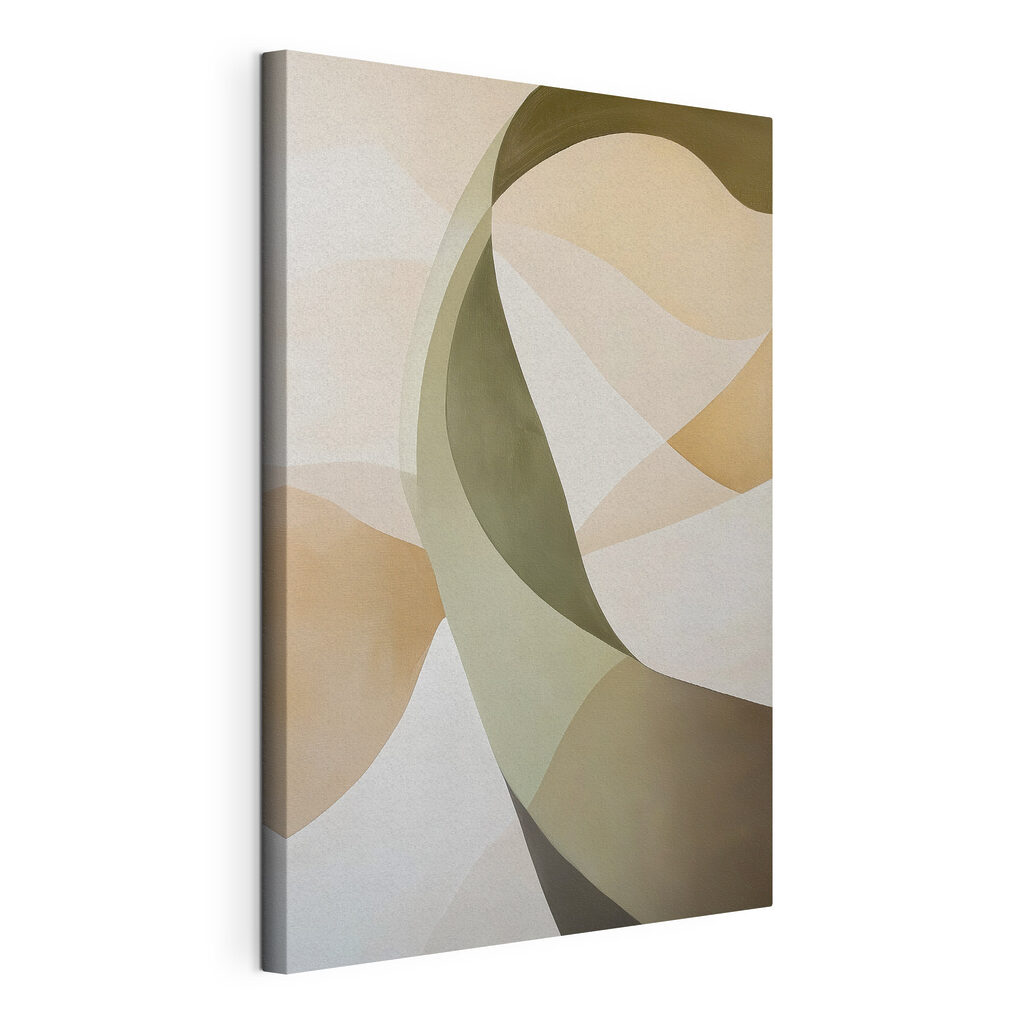 Soft curves in gentle colors