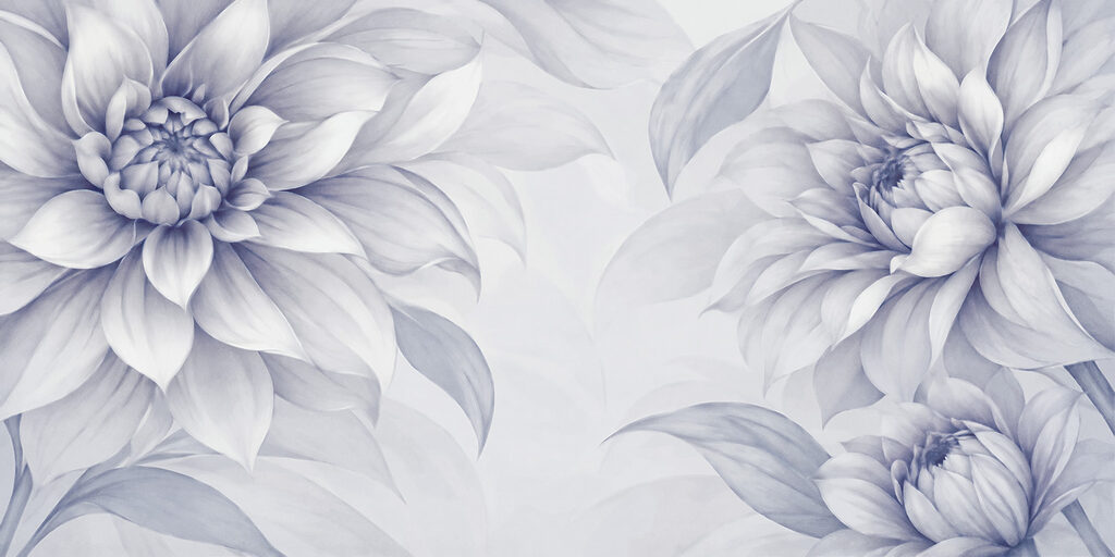 Delicate blooms in soft hues Delicate blooms in soft hues