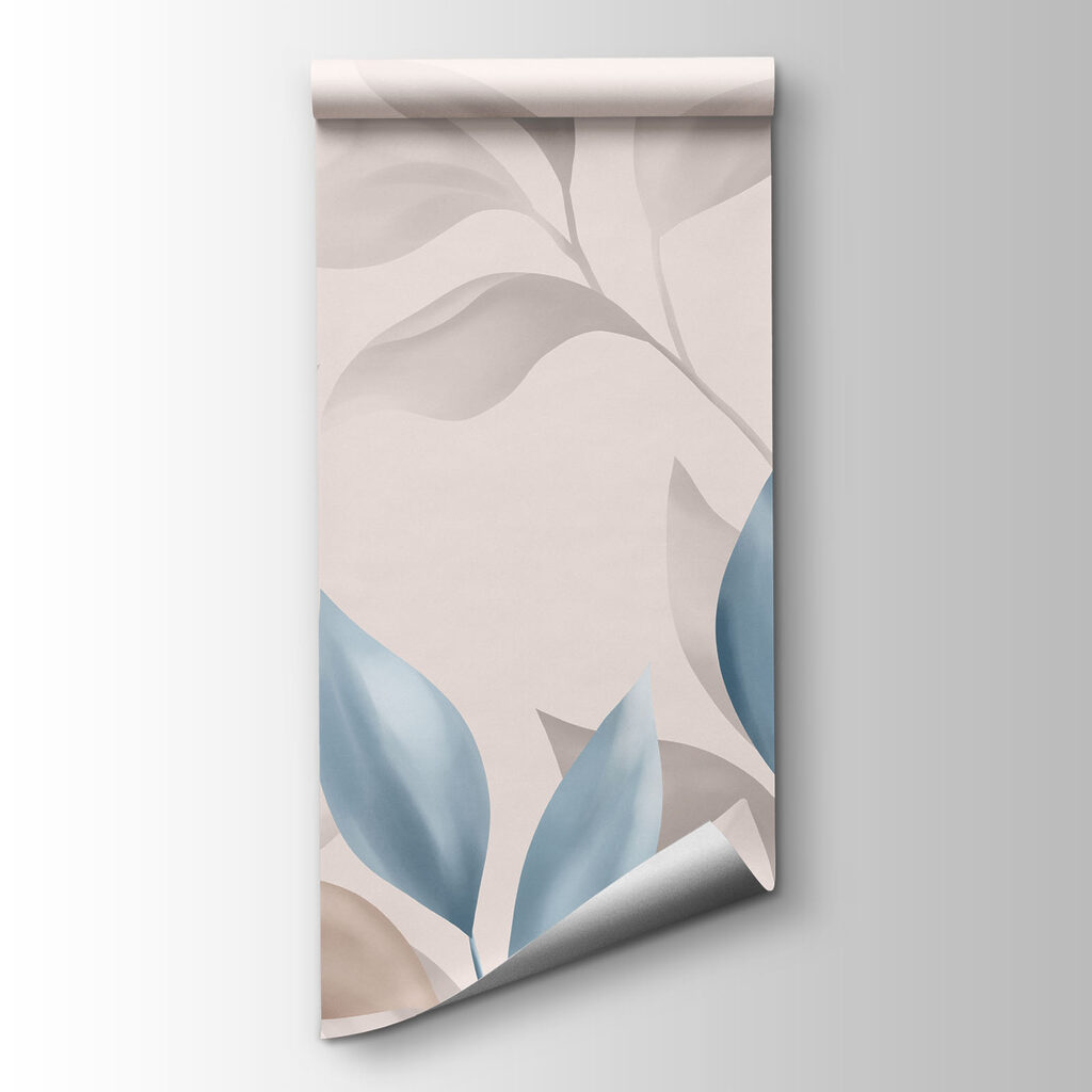 Graceful leaves in soft hues Graceful leaves in soft hues