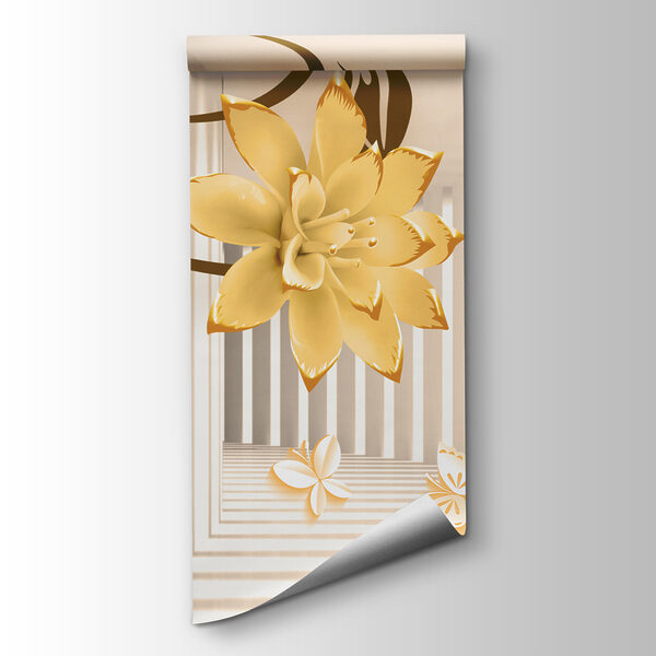 Elegant flowers amidst soft hues
