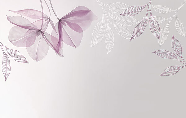 Delicate petals in soft hues