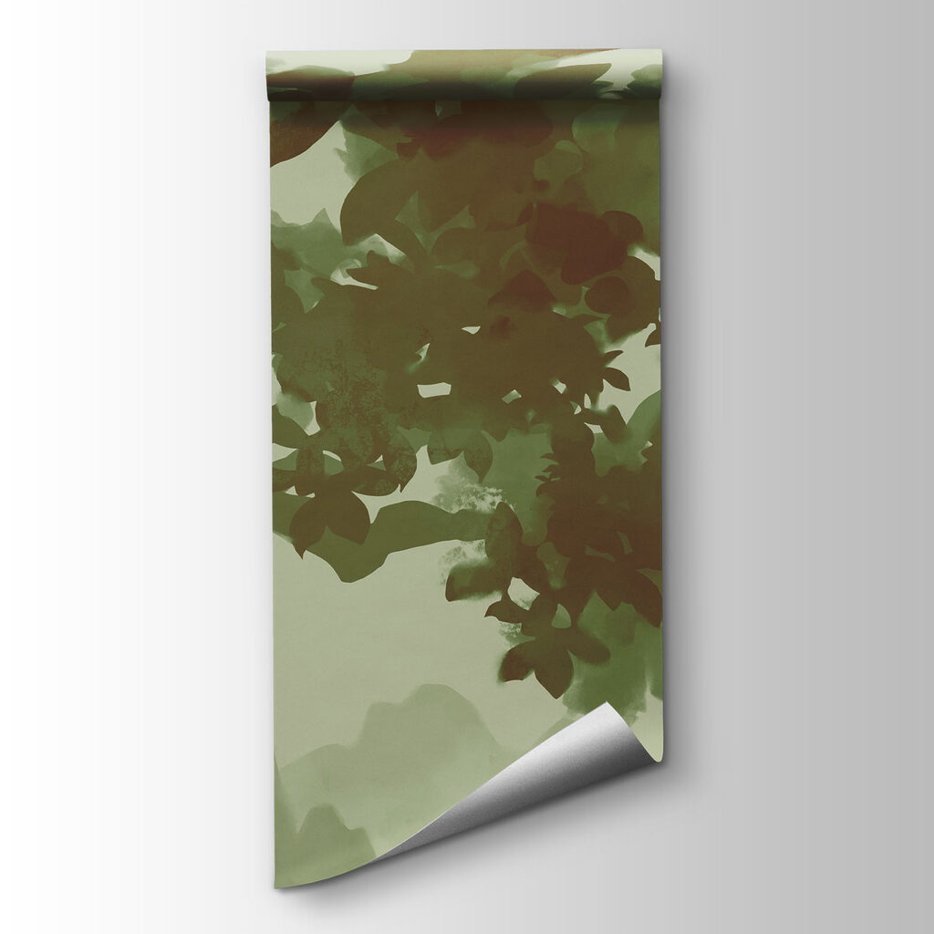 Fototapeta Drzewo z rzeką i górami (SKU: t01034v2)