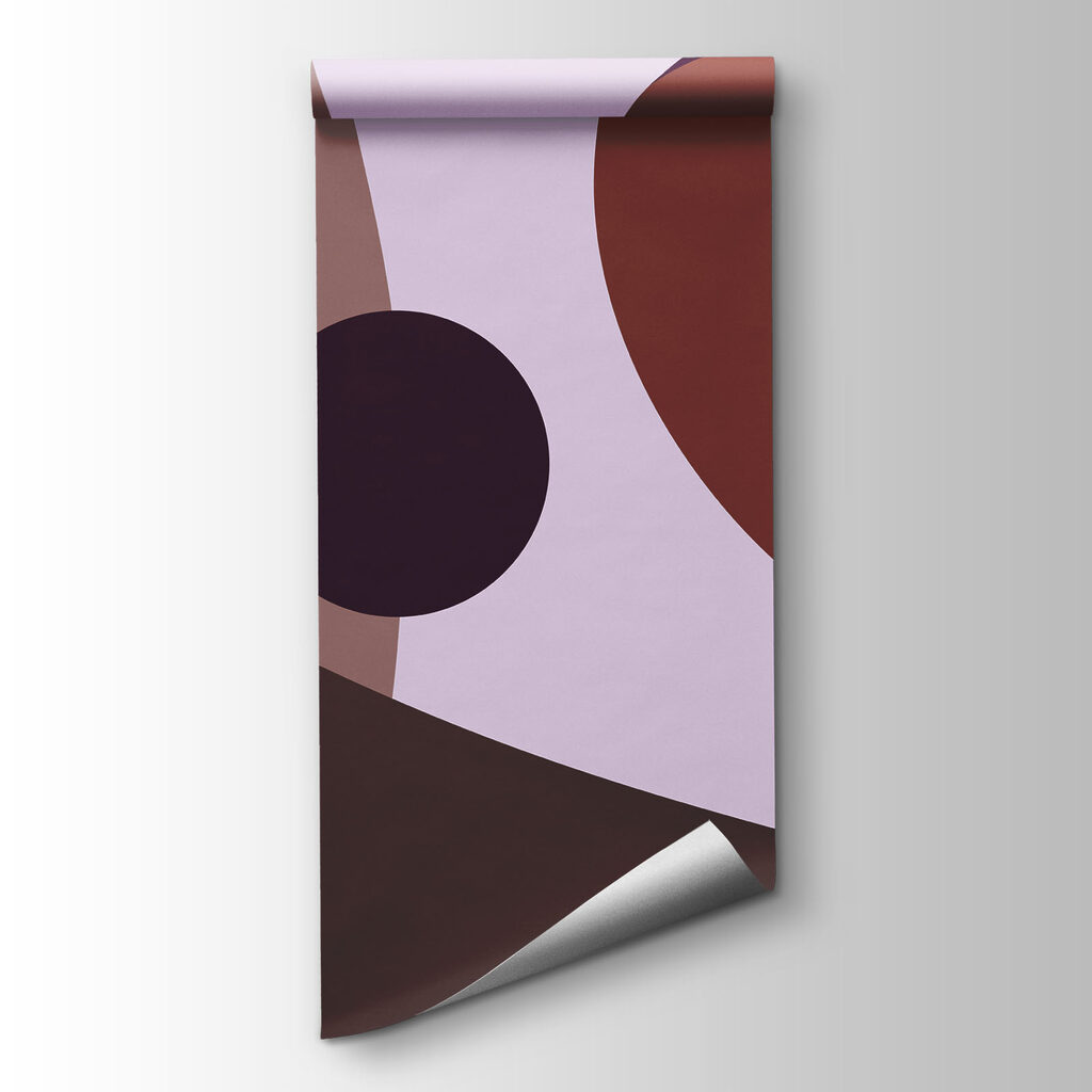 Fototapeta Kolorowe dzieła sztuki o zakrzywionych kształtach (SKU: t01036v4) Fototapeta Kolorowe dzieła sztuki o zakrzywionych kształtach (SKU: t01036v4)