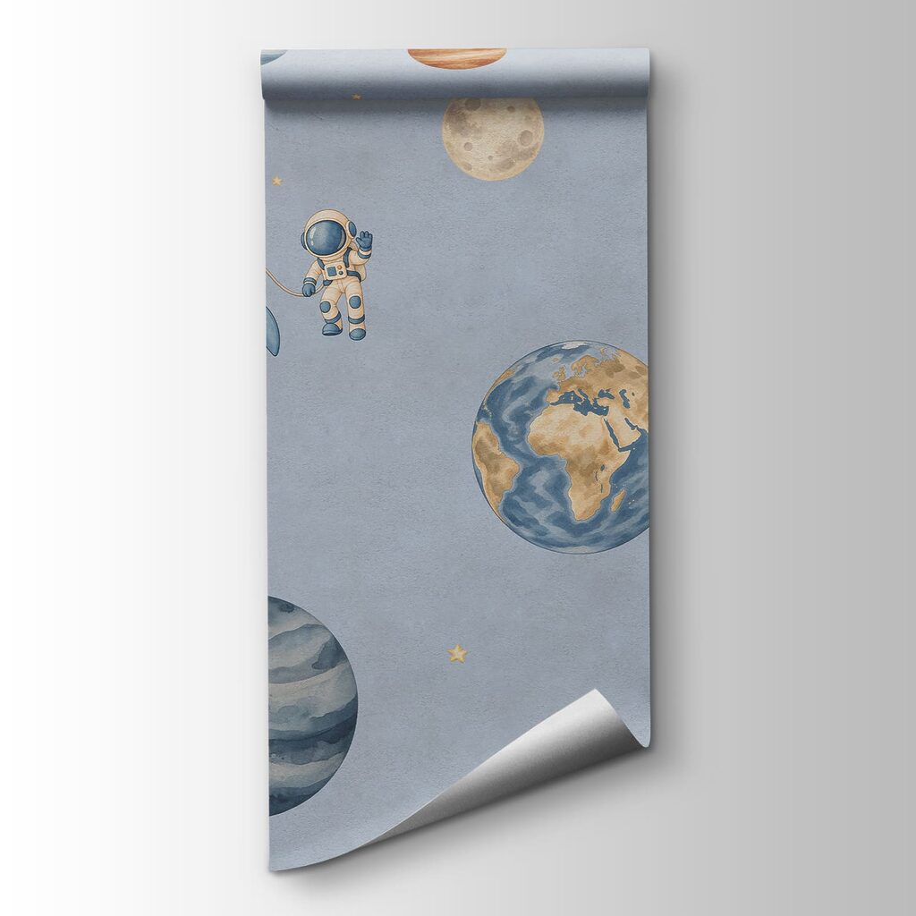 Fototapeta Układ planet i rakiet (SKU: t01128v1)
