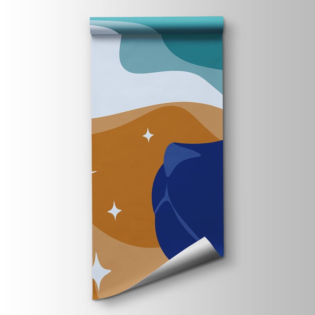 Fototapeta Niebieskie koty na niebie (SKU: t01136)
