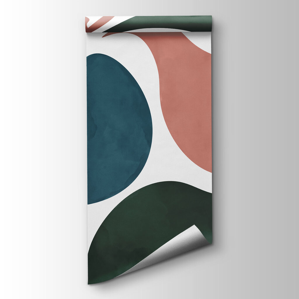 Fototapeta Kolorowy wzór z liśćmi (SKU: t01142) Fototapeta Kolorowy wzór z liśćmi (SKU: t01142)
